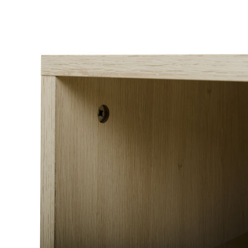 Entertainment Center Media Console Table Storage Desk for Up to 50 Inch TV,Rattan