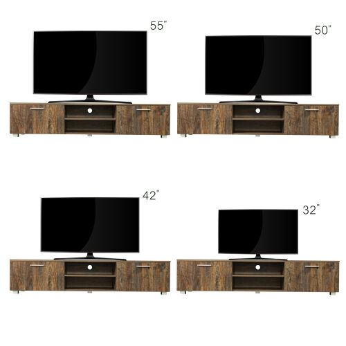 Factory Supply Latest Design TV stand for Living Room,Espresso