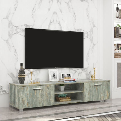 Living Room Furniture TV stand Modern,Grey 