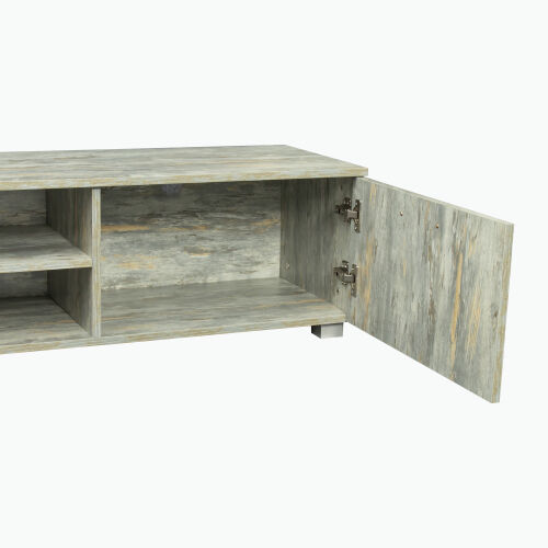 Living Room Furniture TV stand Modern,Grey 