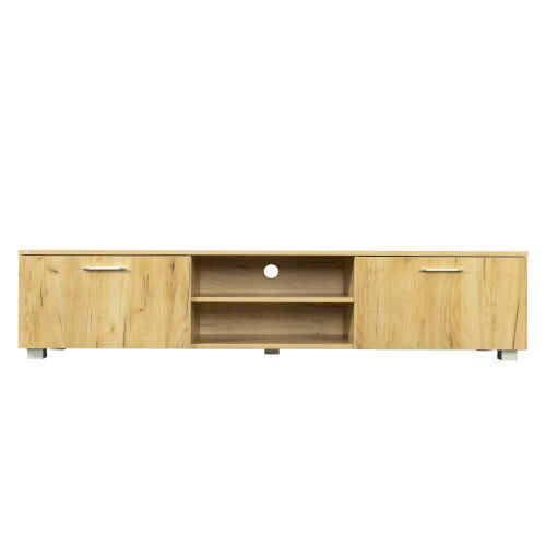 Modern Design TV stand for Living Room,Oak 
