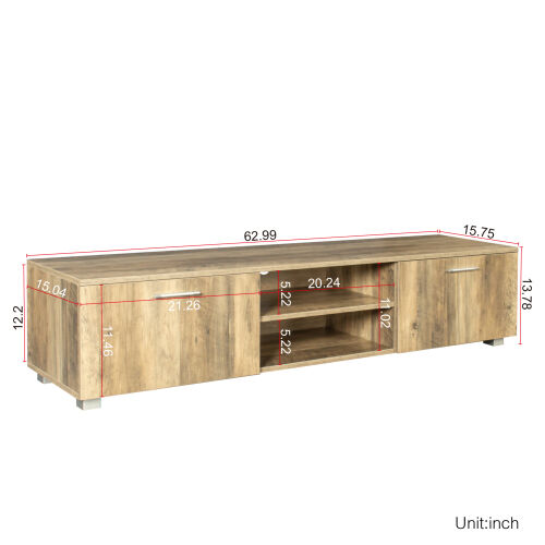 Customized Modern TV stands for Living Room,Oak 02