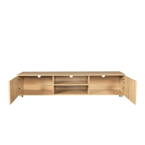 Living Room Furniture TV stand Modern,Oak 03 