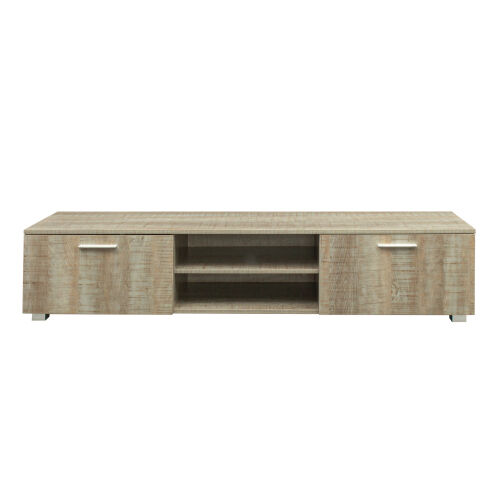 TV stand Modern Design TV Cabinet for Living Room,Oak 04