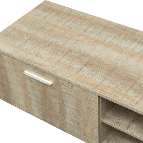 TV stand Modern Design TV Cabinet for Living Room,Oak 04