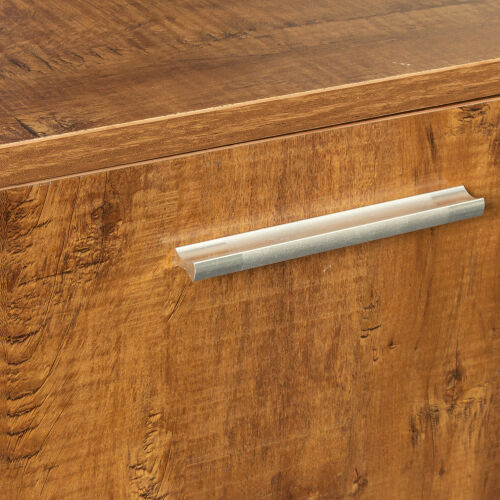 TV stand Modern Design For Living Room,Walnut 01