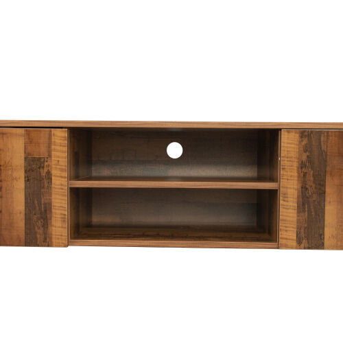 Latest Design Storage TV stand for TVS Up,Walnut 02