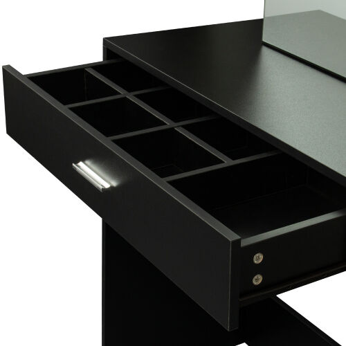 Vanity table set with sliding make up mirror & stool, Bedroom Furniture