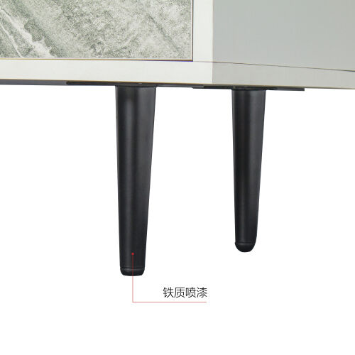 Cabinet with 2 Doors &3 open shelves Modern