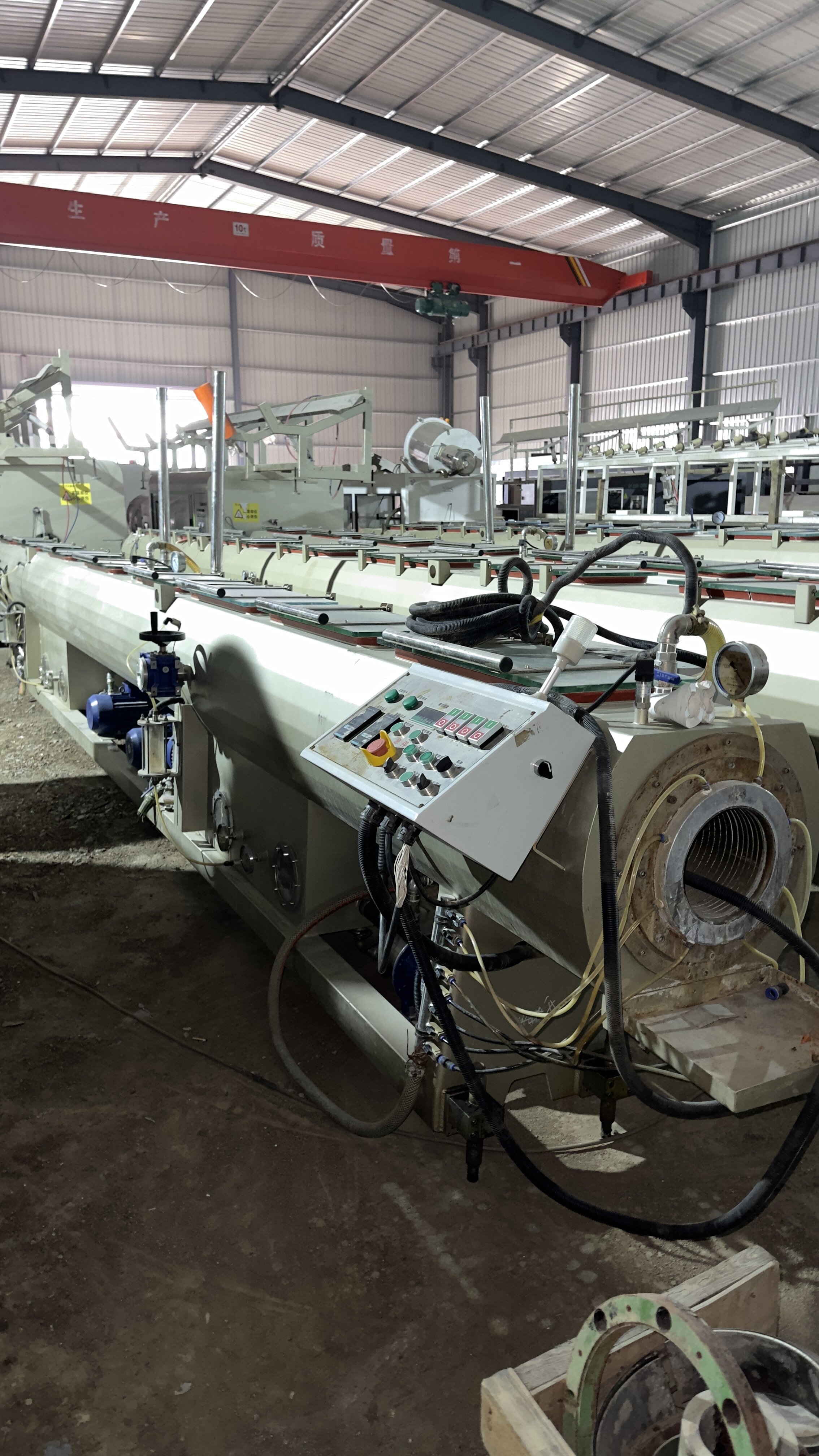 mpp power pipe production line