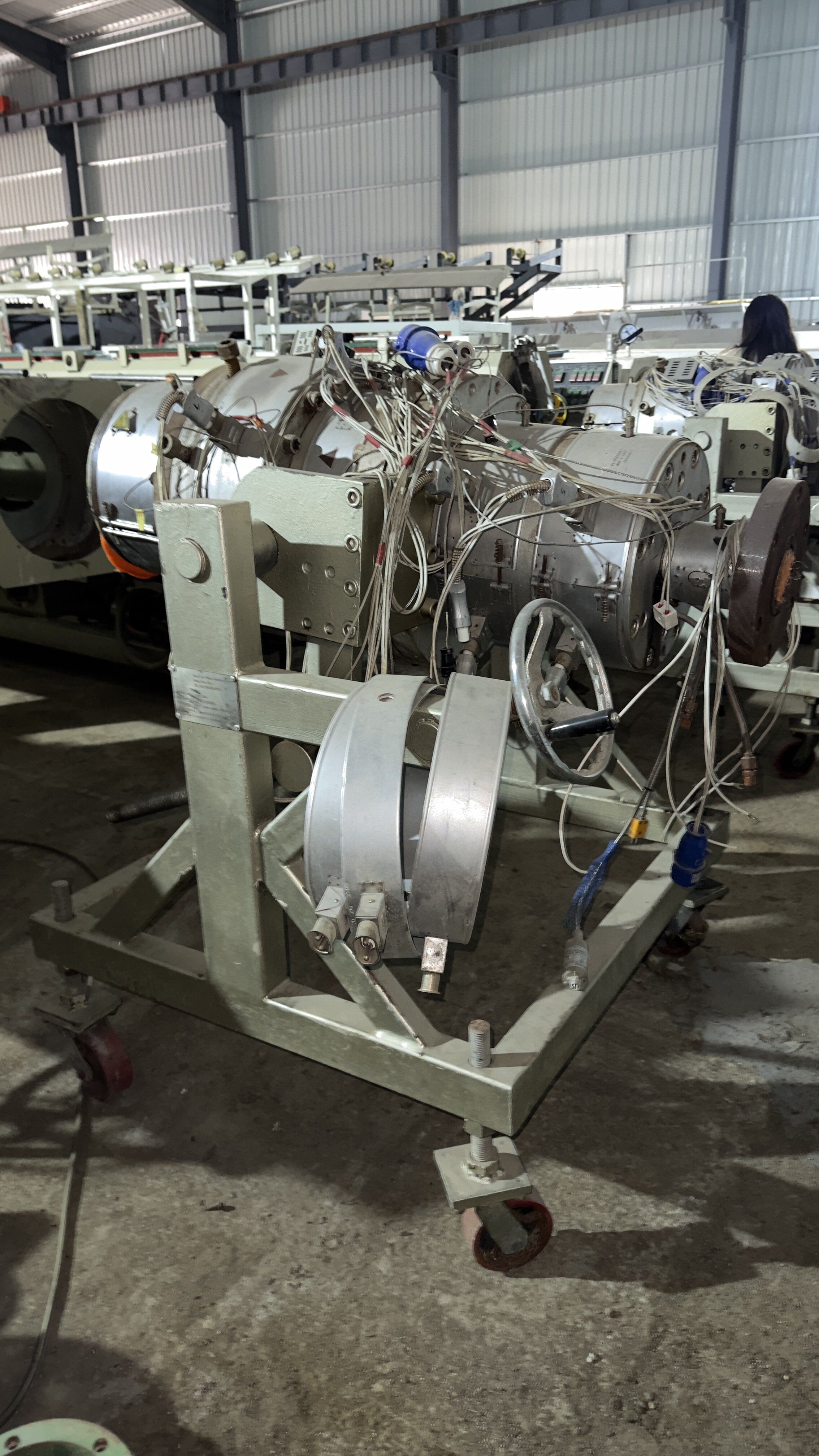 mpp power pipe production line