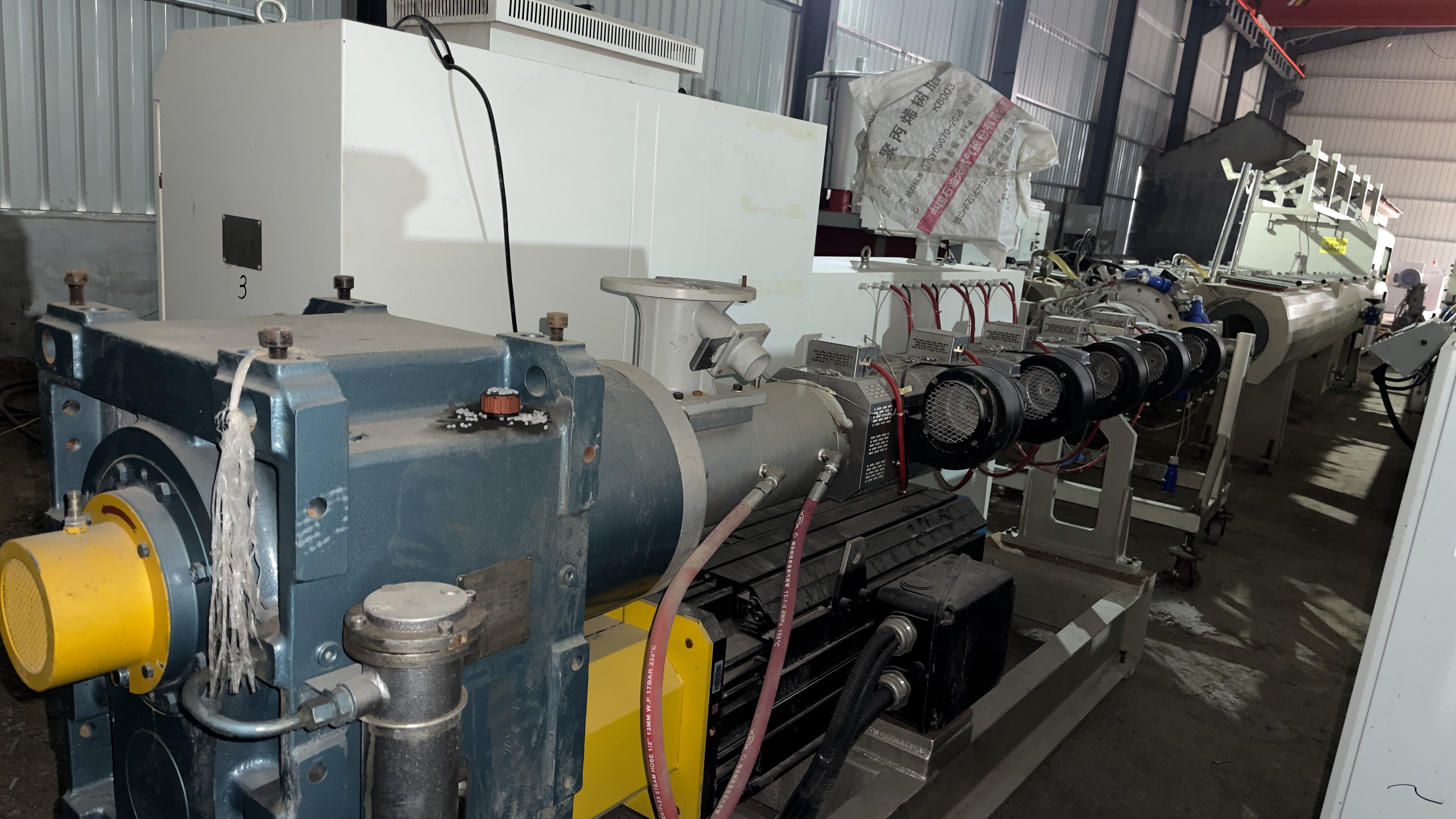 mpp power pipe production line