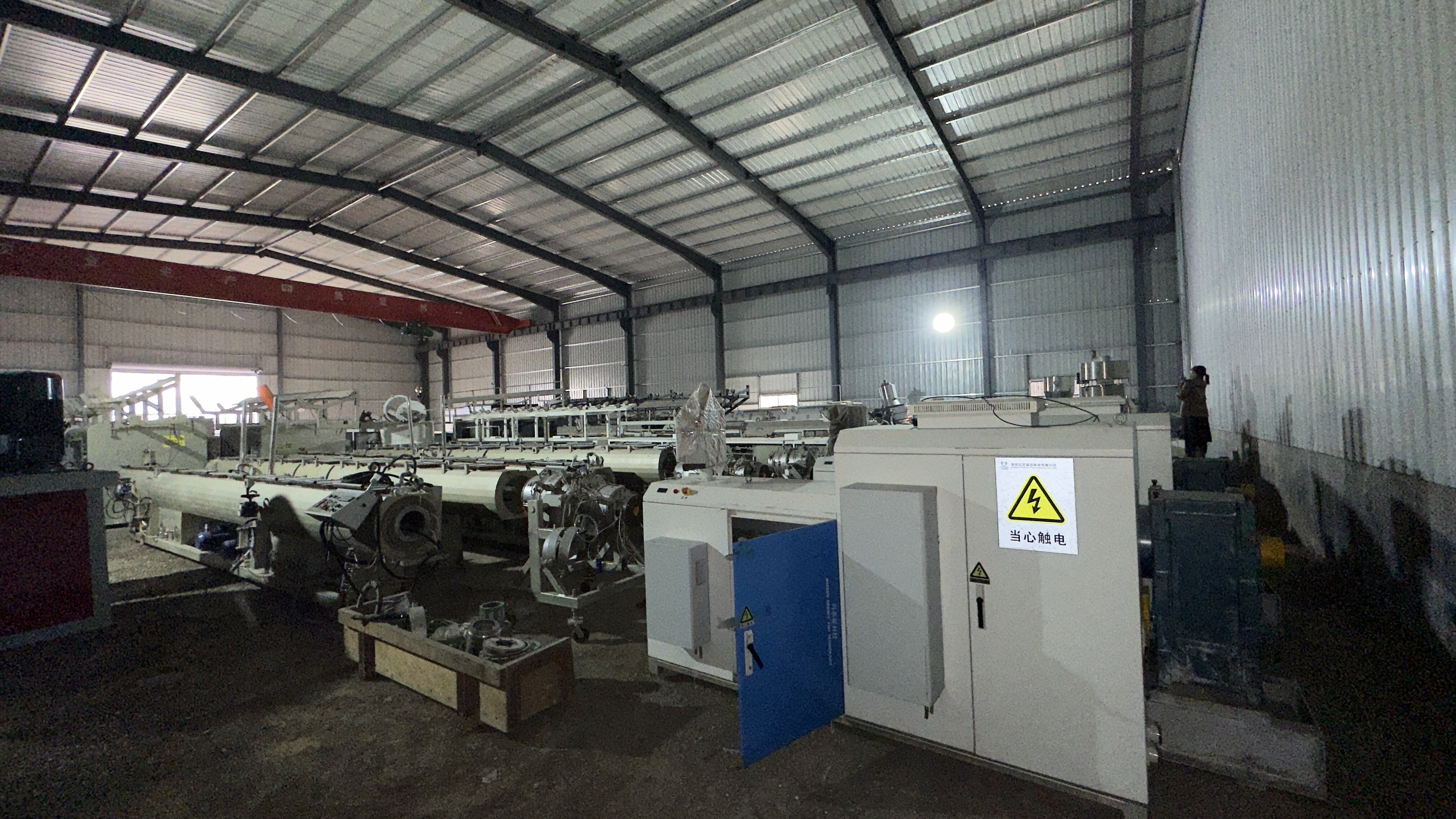 mpp power pipe production line