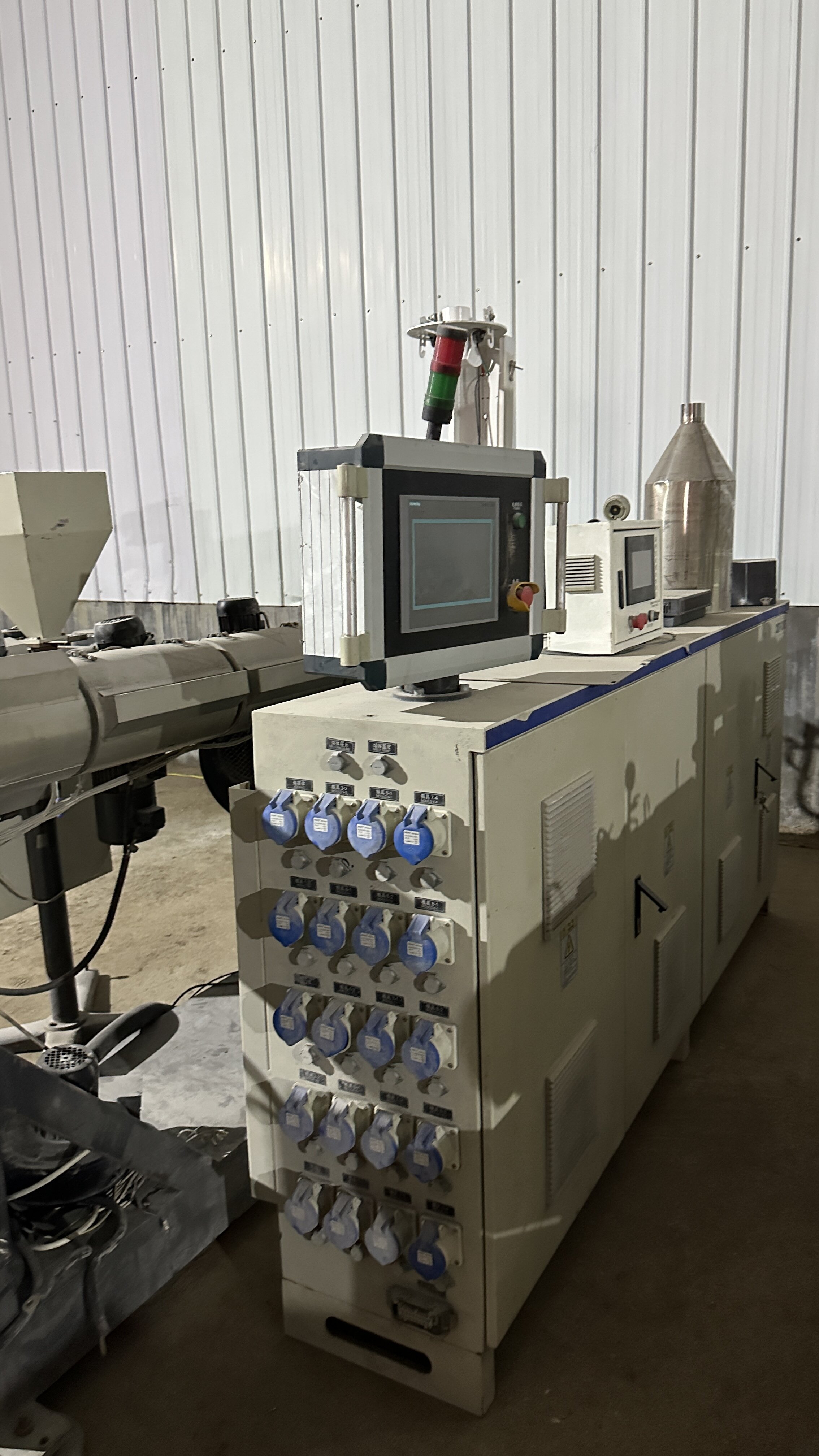 160mm-450mm hdpe pipe production line