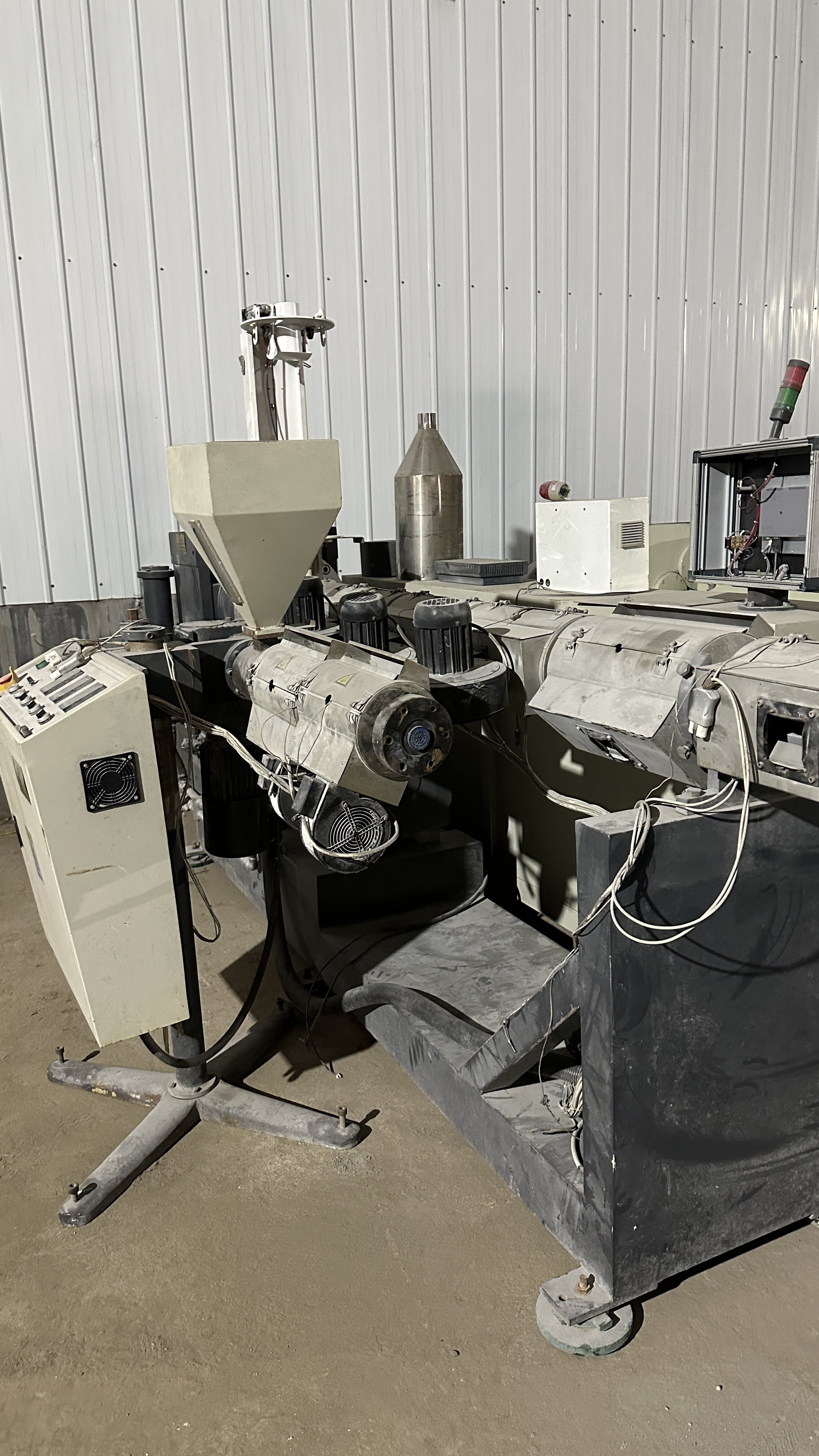 160mm-450mm hdpe pipe production line