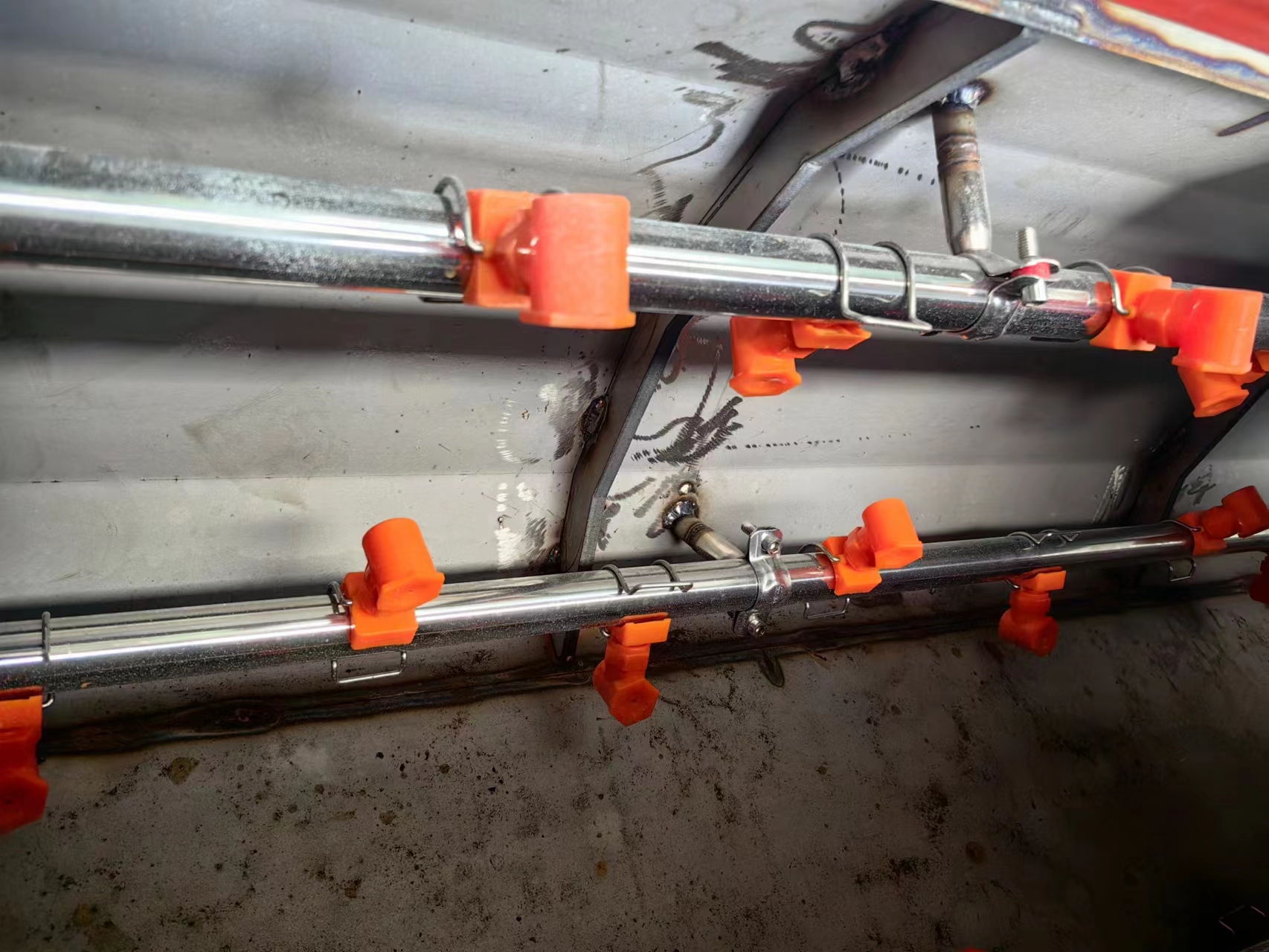 PVC 16mm-63mm double output production line