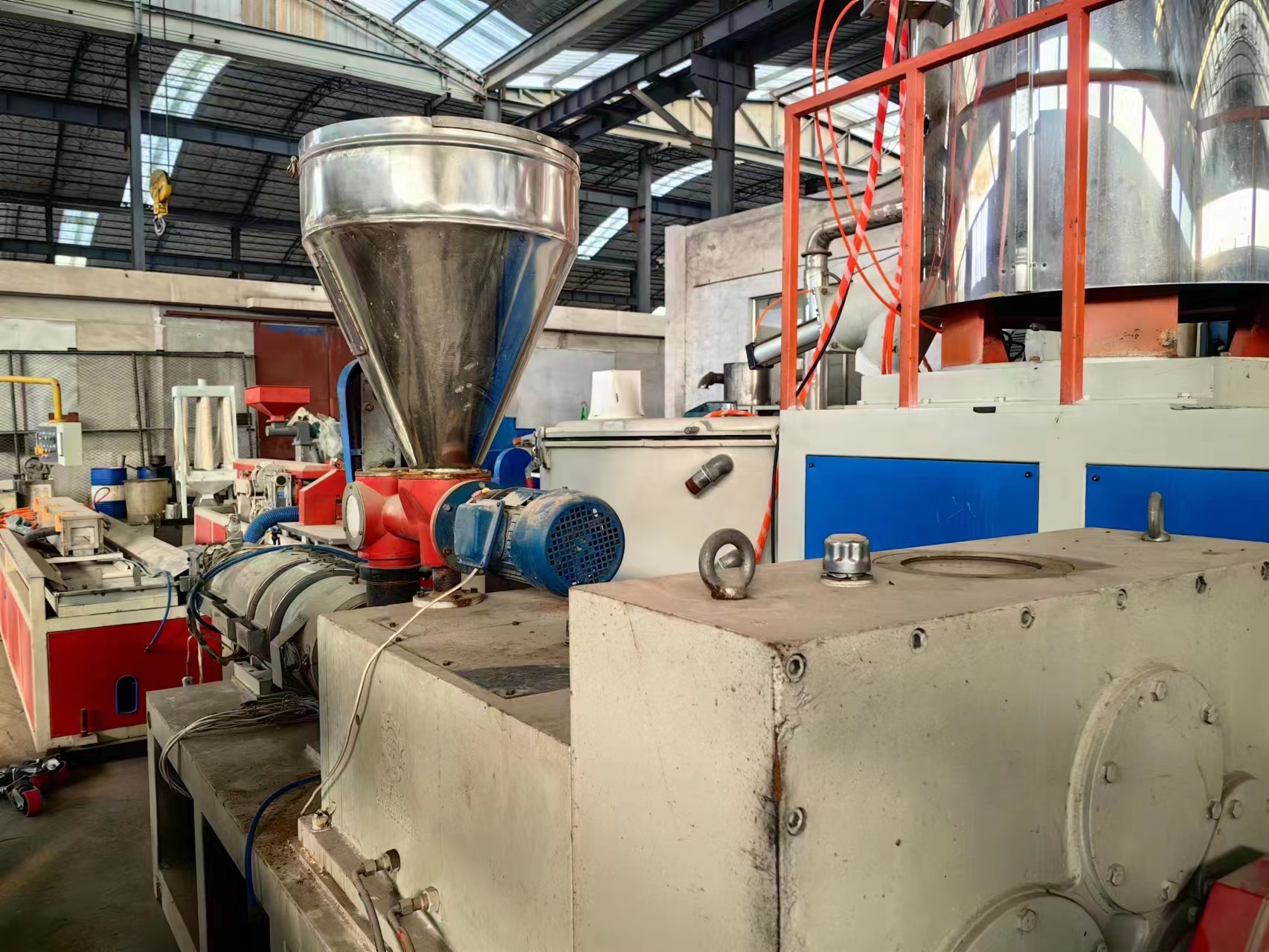 65/132 pvc profile production line  