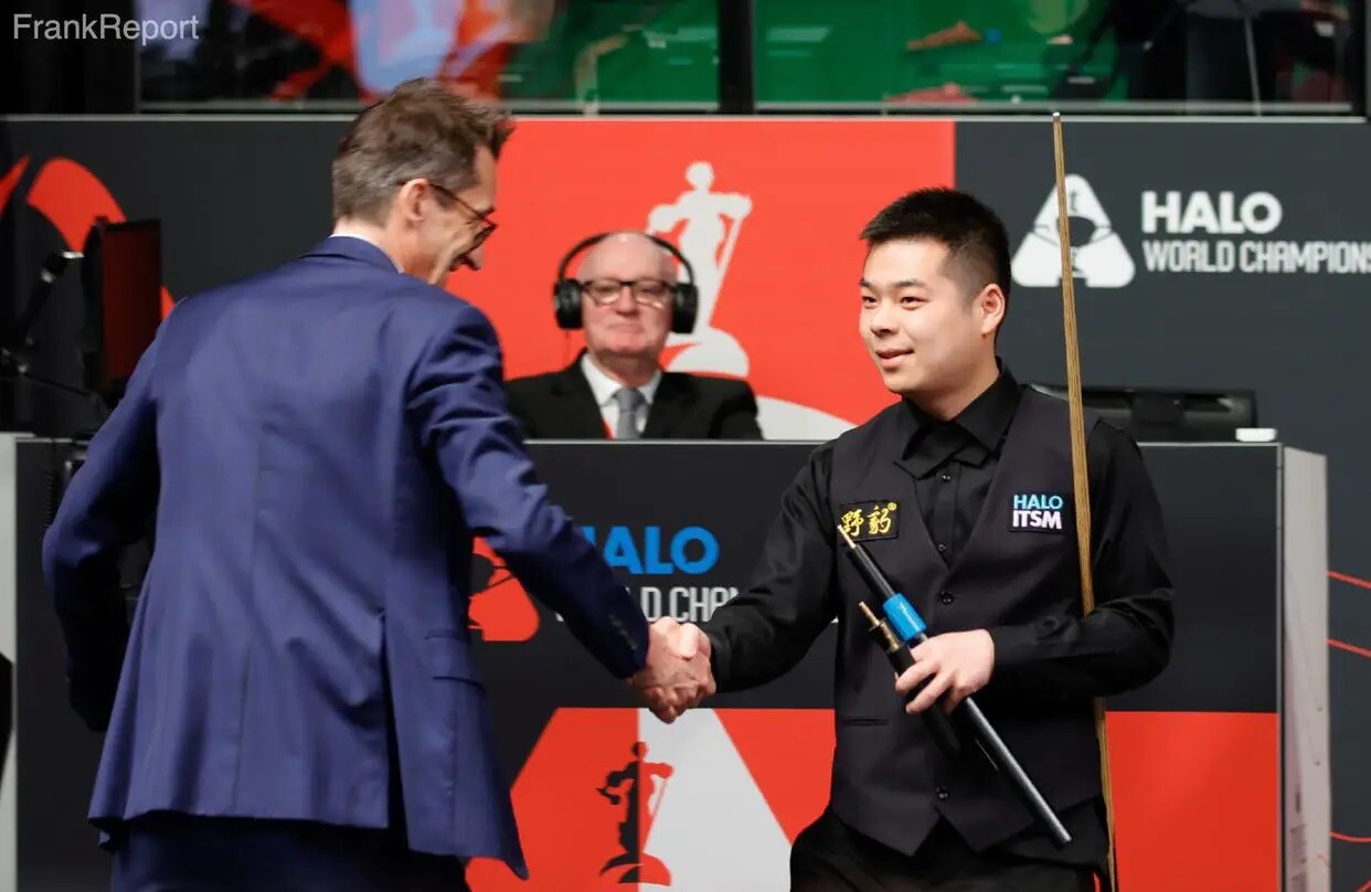 <Competition>Snooker World Championship: Pang Junxu Advances to Second Round