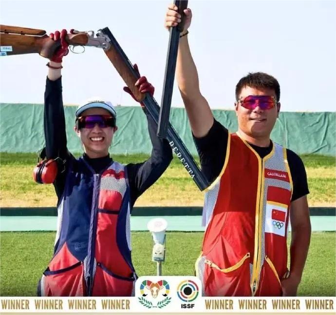 China Wins First Ever World Cup Title in Trap Mixed Team Event