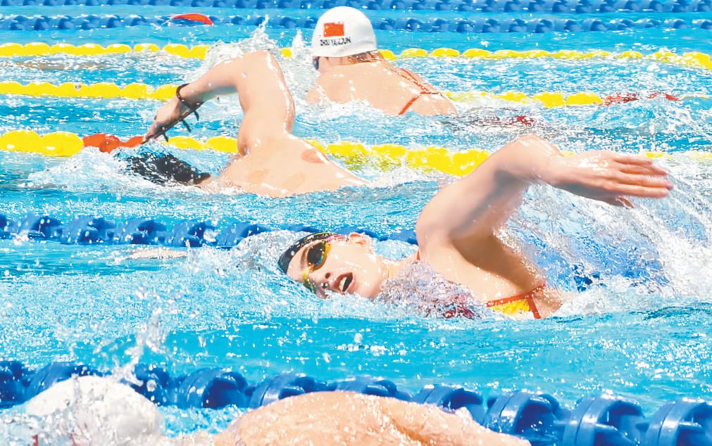 China's Swimming Team Blends Veterans and Rising Stars to Kick Off World Championships Journey