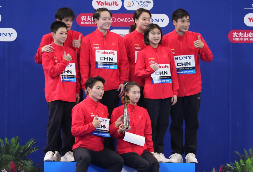 China Tops Medal Table as World Aquatics Championships Conclude