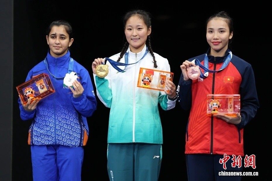 3 Golds and 1 Silver — Chinese Sanda Shines on the World Games Stage