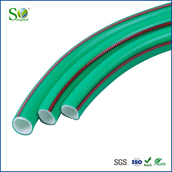  Anti-Torsion Knitted PVC Garden Hose