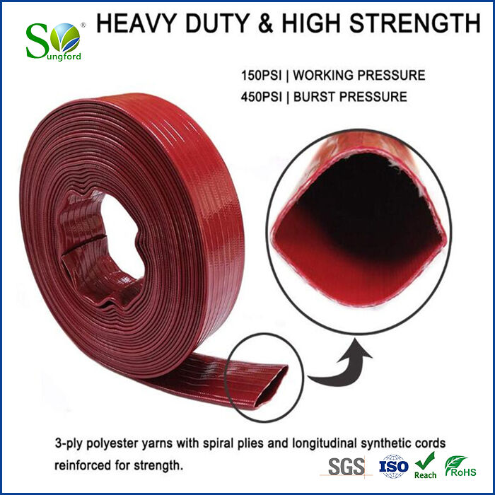 PVC Lay Flat Discharge Hose,PVC Lay Flat Hose Manufacturer&Suppli