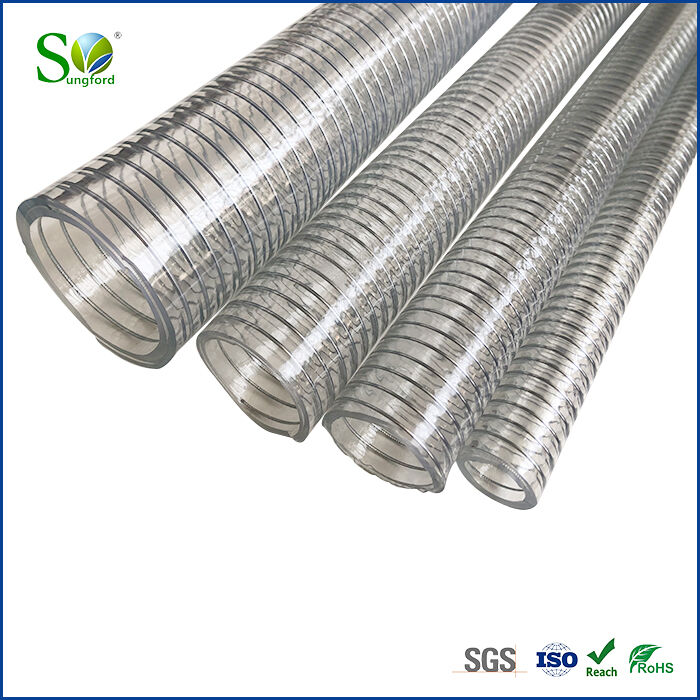 Food Grade PVC Steel Wire Hose