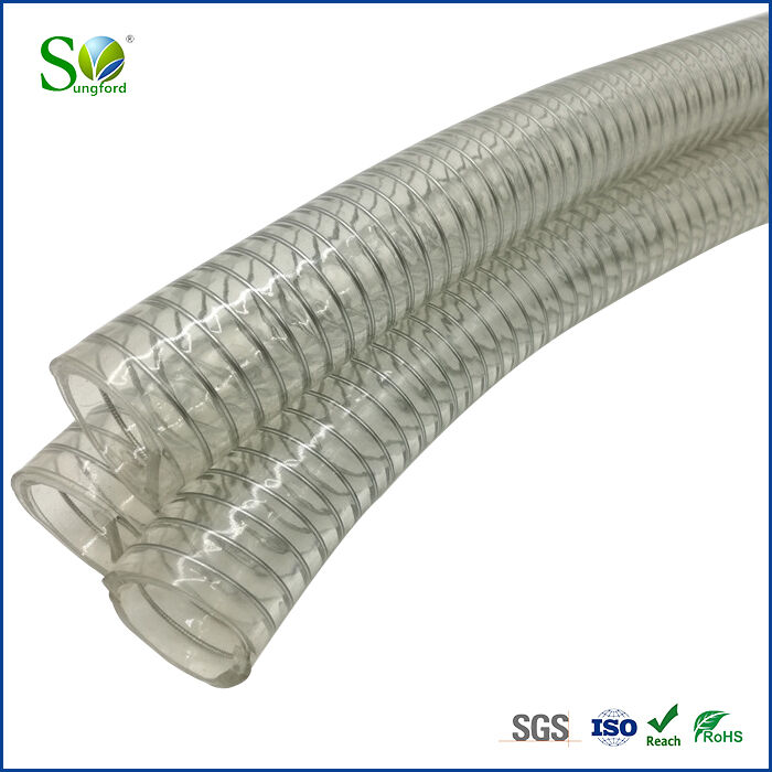 Food Grade PVC Steel Wire Hose