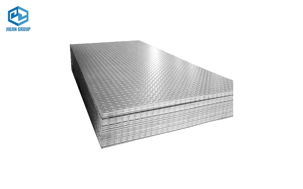 Checkered Stainless Steel Plate