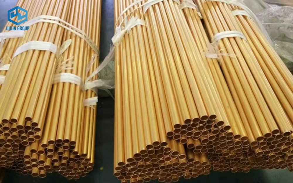 Copper Alloy Tubes for Musical Instruments and Decoration