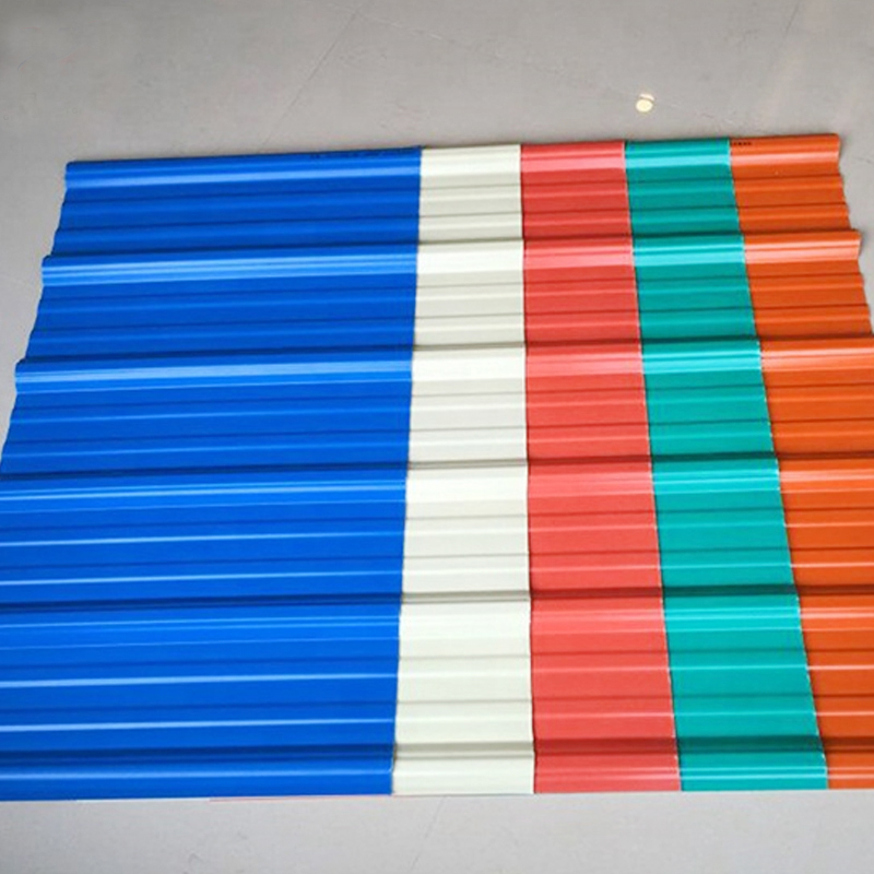 Galvanized color-coated corrugated board roofing sheet