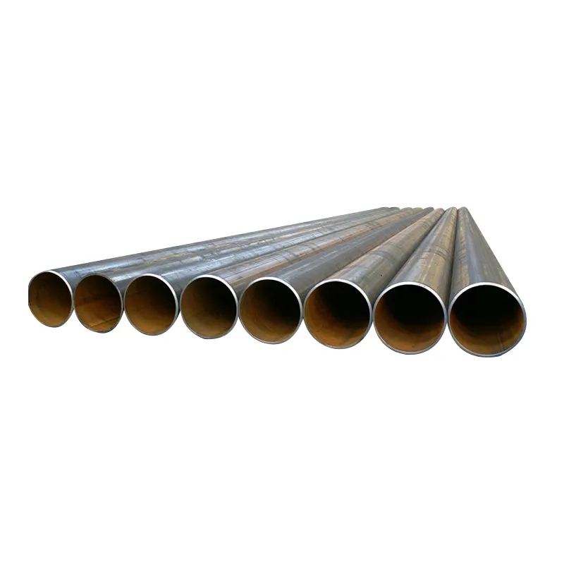 Straight welded pipe