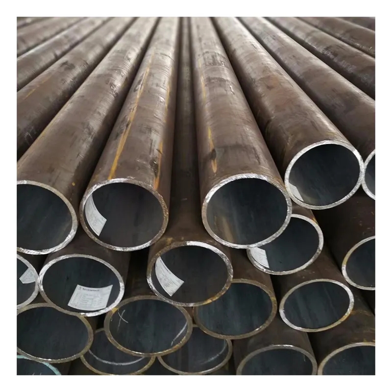 Straight welded pipe