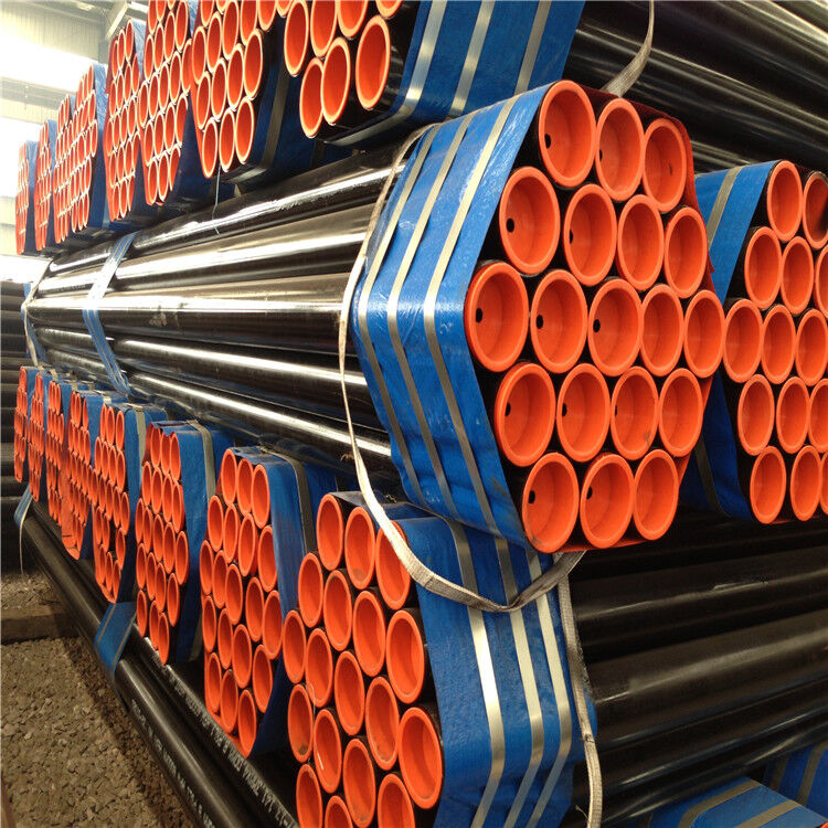 API 5L ASTM A53 ERW Welded Black Round Steel Pipe