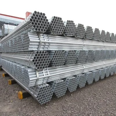 High Quantity BS1387 Standard Galvanized Steel Pipes