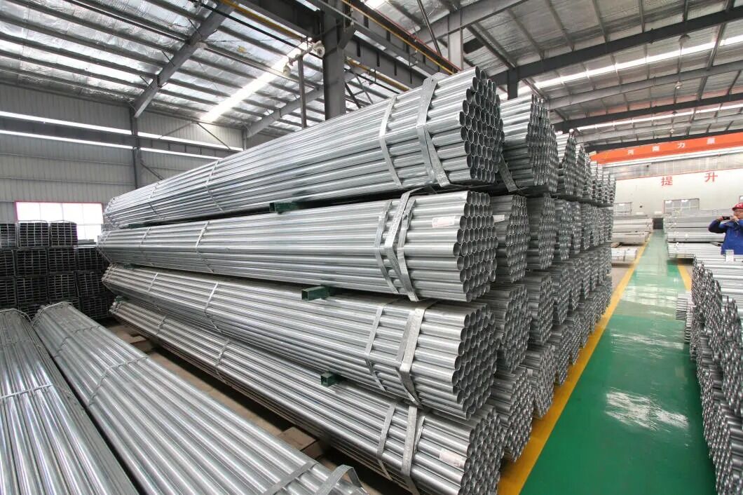 High Quantity BS1387 Standard Galvanized Steel Pipes