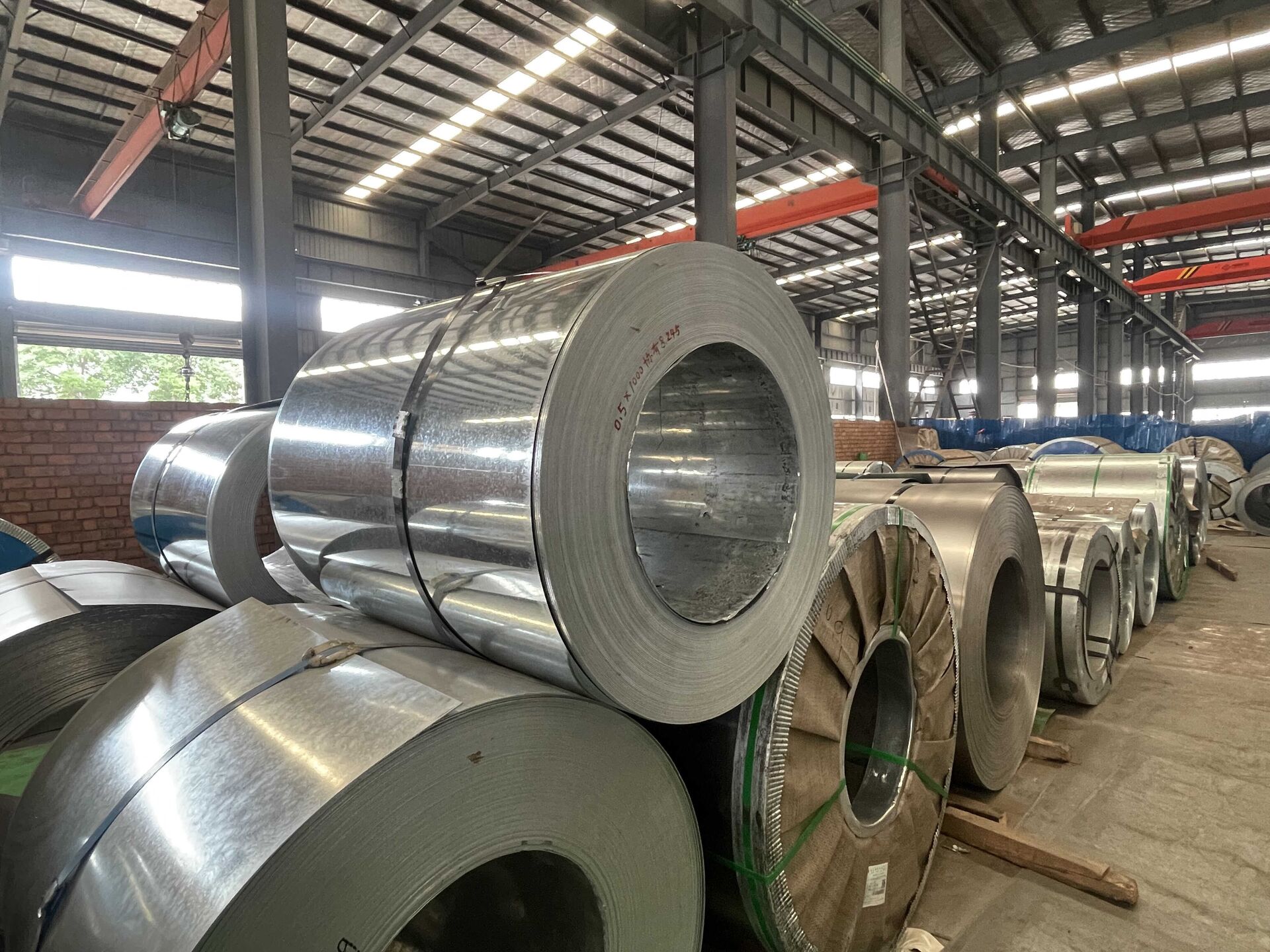 Galvanized Steel Coils as per ASTM A 653/A 653M, Z180, Z275 Hot-dip Galvanized applications