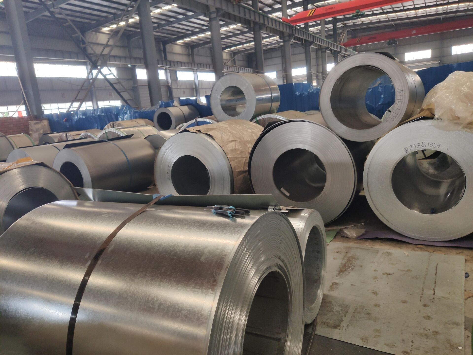 45-275g/㎡ Zinc Coat Galvanized Steel Coil S0926-257 with Customozed Dimension