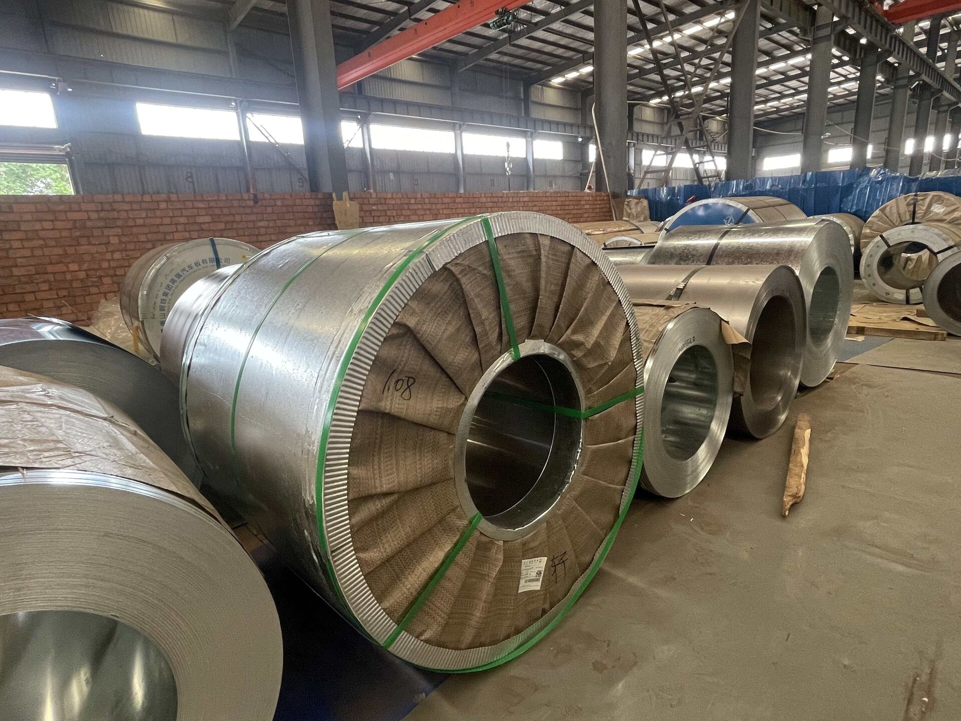 45-275g/㎡ Zinc Coat Galvanized Steel Coil S0926-257 with Customozed Dimension