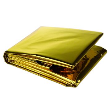 Emergency blanket Gold