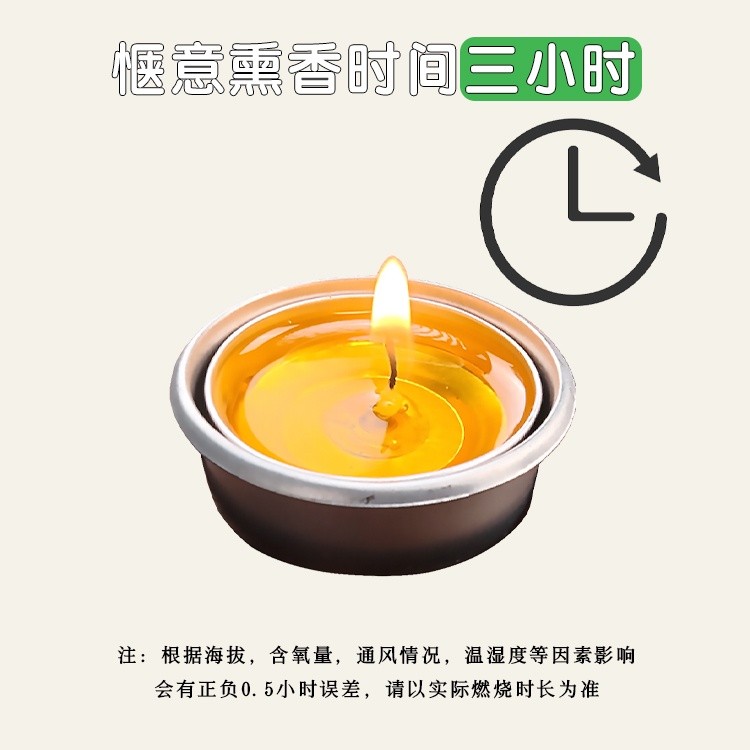Dedicated Incense Candle