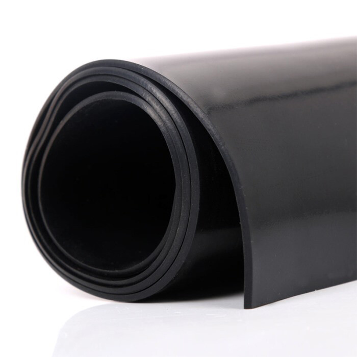 Flame resistant silicone rubber sheet