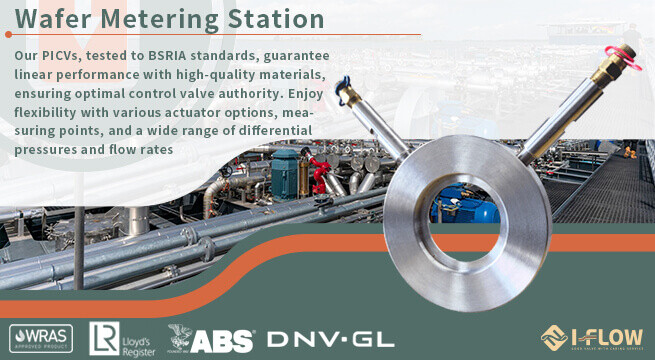 Stainless Steel Wafer Metering Station for EN1092 PN16 Flanges