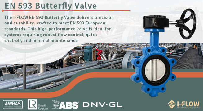 I-FLOW EN 593 Butterfly Valve