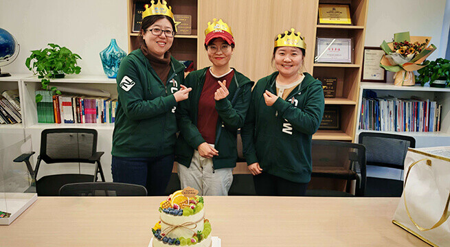 Cheers to Joyce,Jennifer and Tina on Their Special Day! 