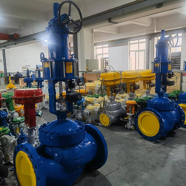 Flanged Saddle Control Valve