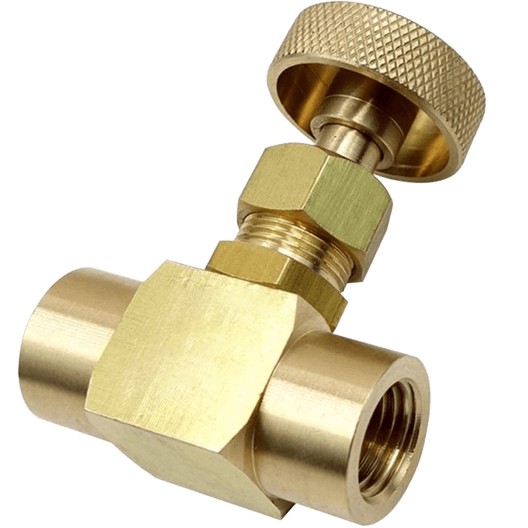 brass needle valve