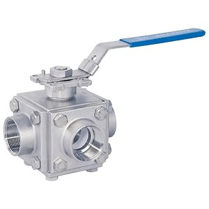 THREE WAY BALL VALVE